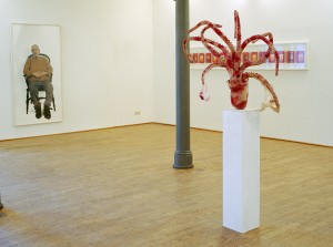 Ausstellungsansicht "no jardim", Galerie Kuckei+Kuckei, Berlin, 2001